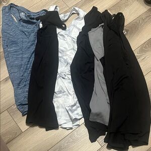 Stylish Women's Tank Tops - Black, Blue, Gray